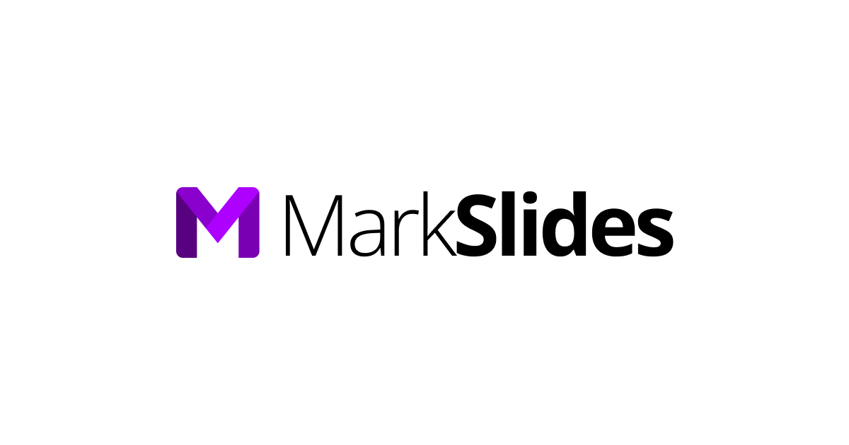 MarkSlides Generate Markdown Slides with AI
